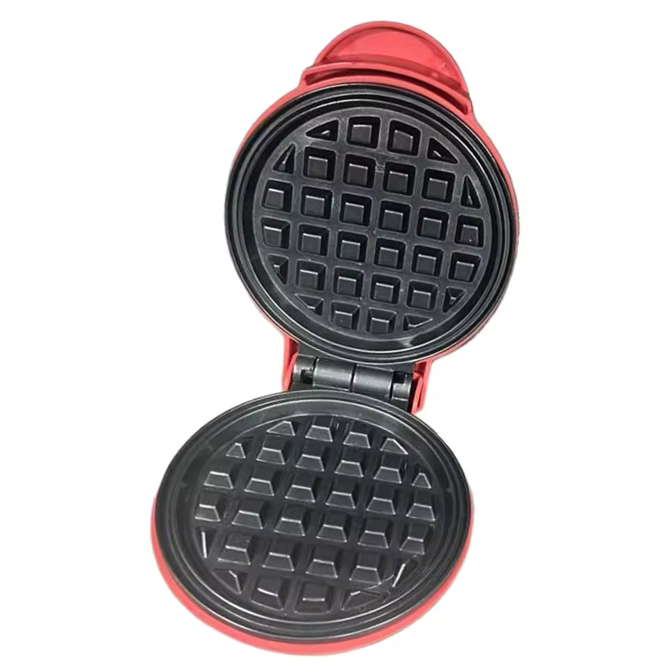 Mini Electric Waffle Maker for Breakfast and Snacks