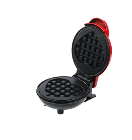 Mini Electric Waffle Maker for Breakfast and Snacks